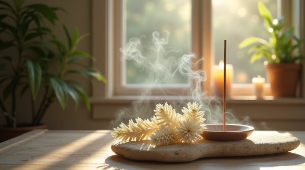 Des bienfaits insoupçonnés de l'encens et sauge blanche pour votre sanctuaire