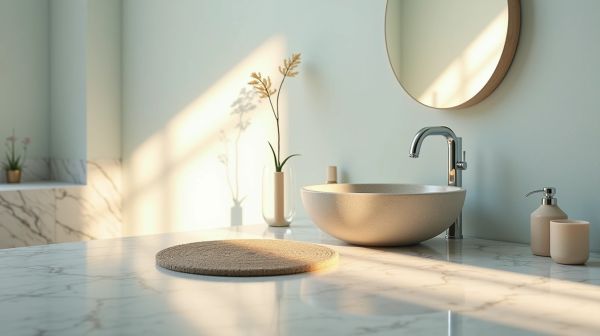 Optimiser votre salle de bains avec une vasque en pierre naturelle