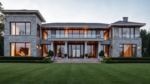 Top 5 caractéristiques des maisons haut de gamme construites sur mesure