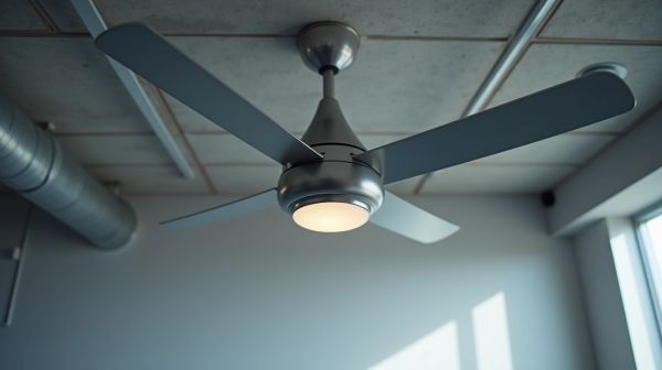 Ventilateur plafond industriel : puissance et efficacité pour la ventilation